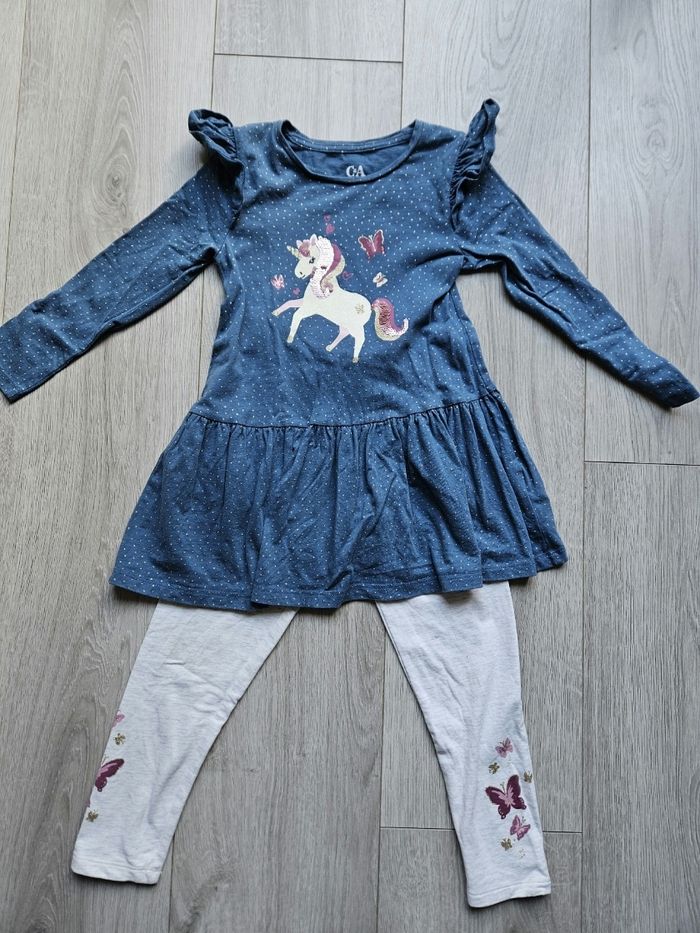 Robe tunique licorne 6 ans