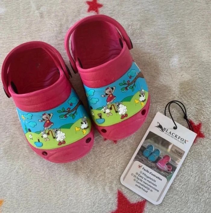 Sabots bébé Blackfox T18/19 – Très bon état + étiquette – Mixte – Style Crocs – Été/Jardin/Plage - photo numéro 10