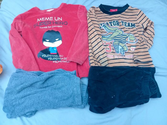Lot pyjamas demi saison
