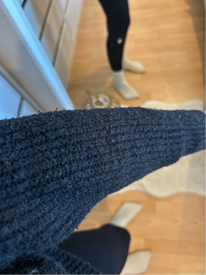 Col roulé Noir Zara Taille 36 - photo numéro 2
