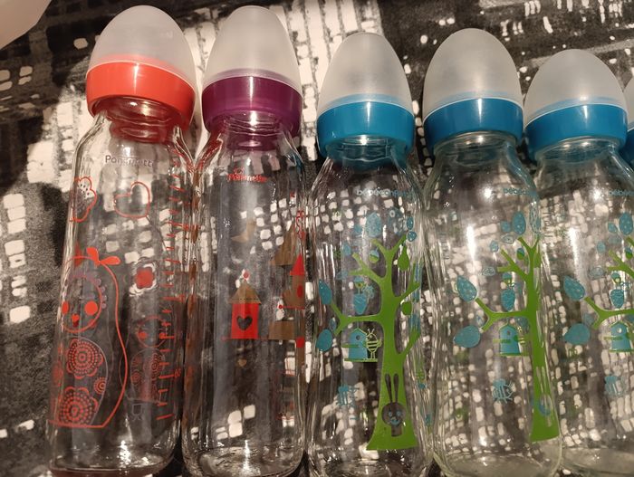 6 biberons verre 240ml - photo numéro 2
