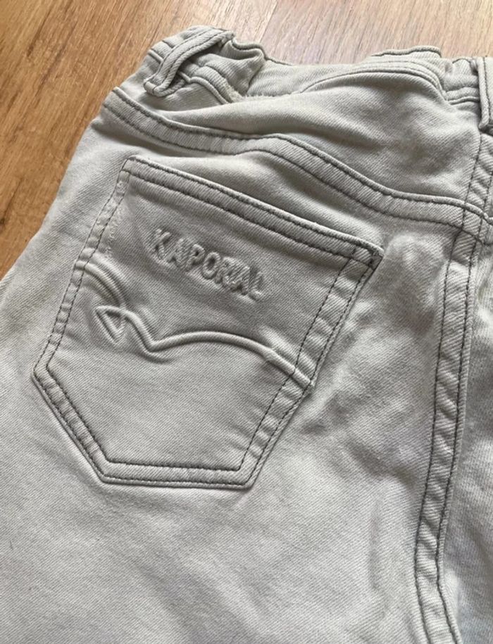 pantacourt garçon gris clair - photo numéro 3