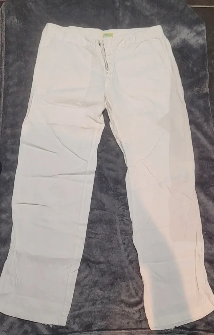 Pantalon chino blanc