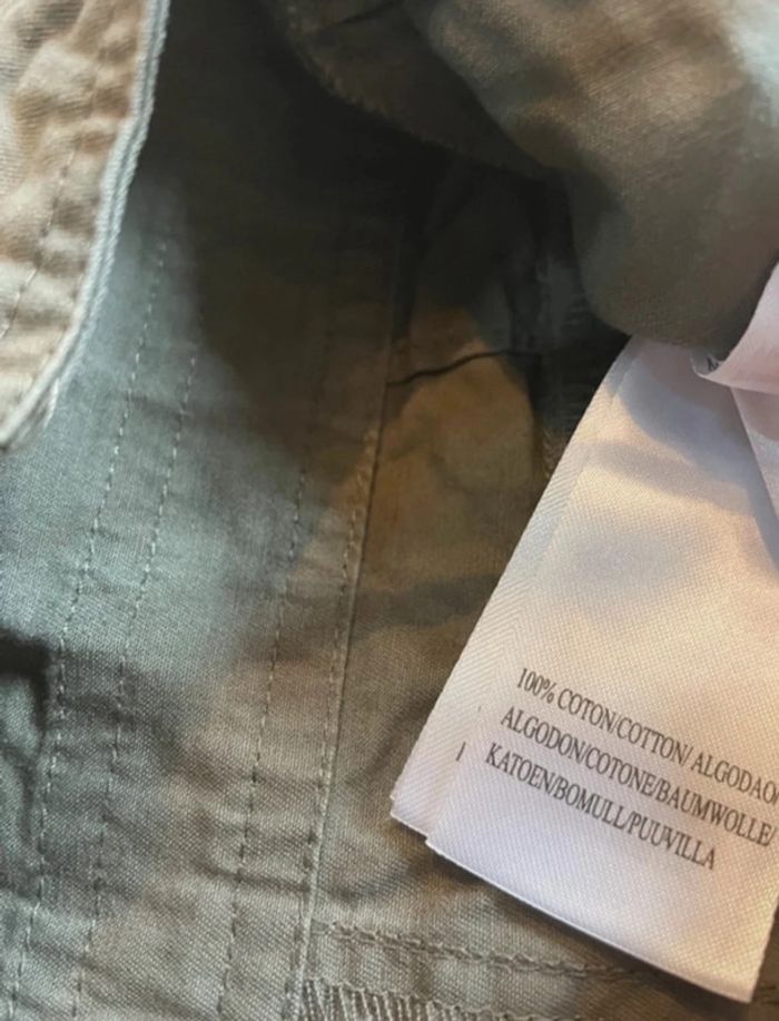 NEUF Combishort kaki - Vertbaudet - 12 mois - photo numéro 6