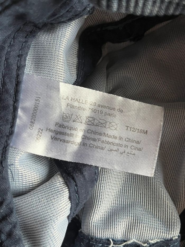 Je vend une casquette bébé garou 12/18 tes bon état - photo numéro 3