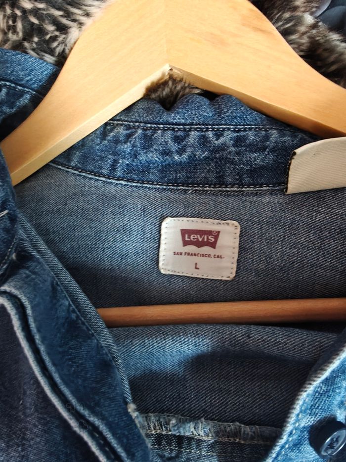 Robe en jeans Levi's avec ceinture intégrée - photo numéro 4