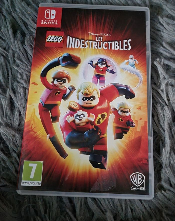 Boîte vide  de jeu Les Indestructibles Lego Nintendo Switch