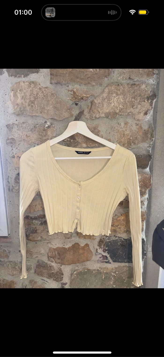 Crop top femme