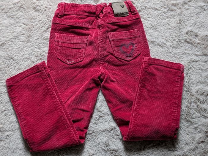 Pantalon hiver réglable velours fille 4 ans - photo numéro 5