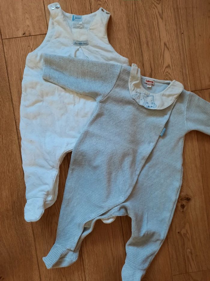 Lot hiver pyjama Catimini et combinaison Jacadi - photo numéro 3