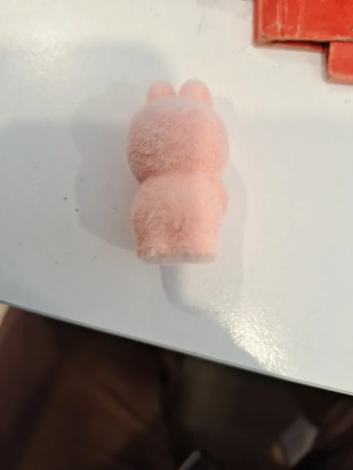 Mini labubu orange - photo numéro 2