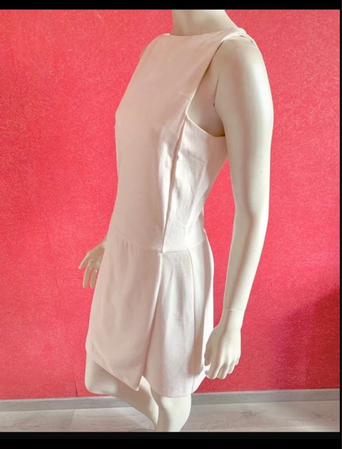 Robe portefeuille – Mango – Écrue / crème – Taille 38/M – Excellent état - photo numéro 3