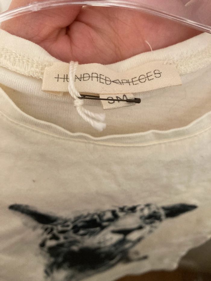 T-shirt Léopard Hundred Pieces 3 mois - photo numéro 4