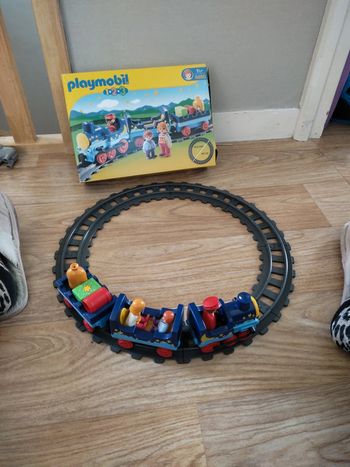 Playmobil 123 train etoilé avec voyageurs n°6880