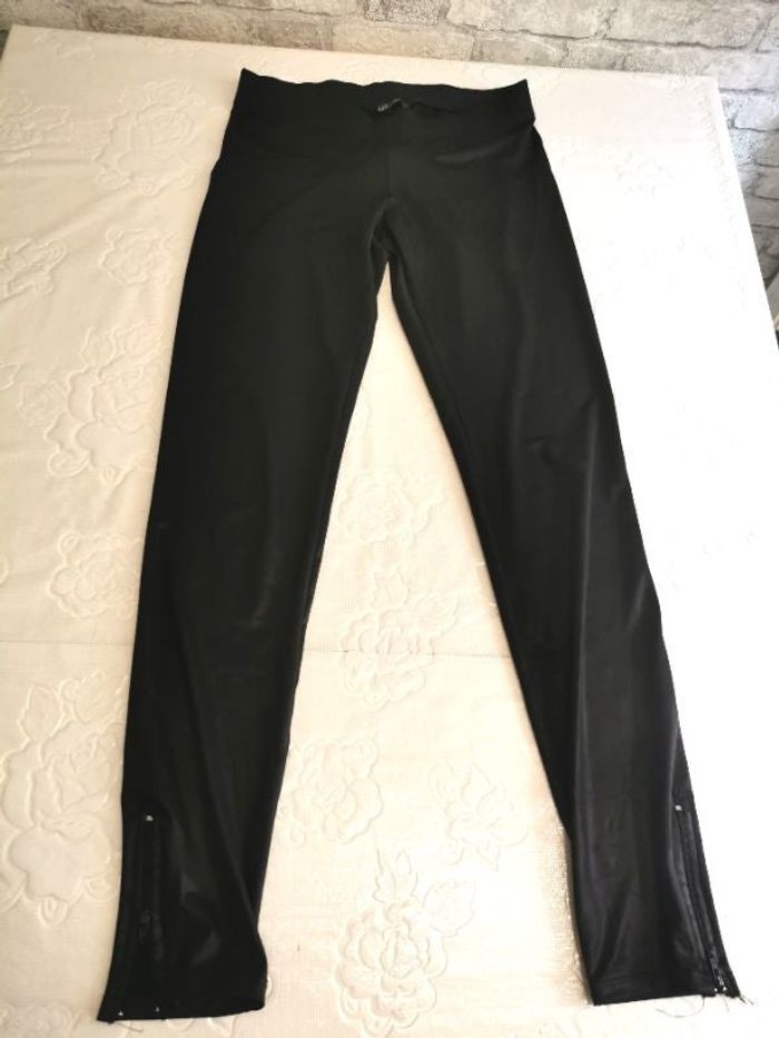 Legging noir brillant