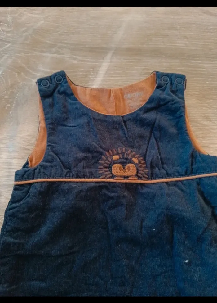 Salopette garçon 1 mois tbe - photo numéro 2