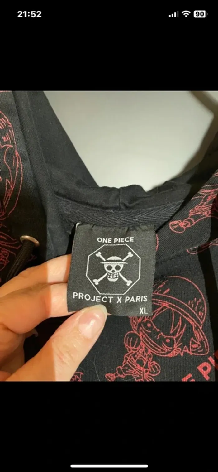 Pull homme, manga One Piece, taille XL - photo numéro 4
