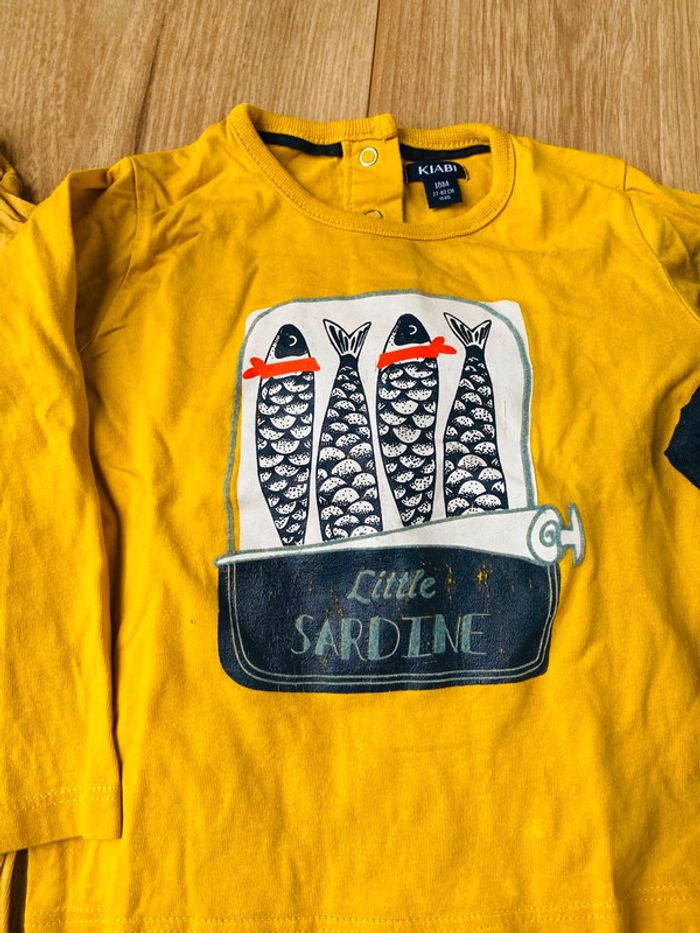 Lot de 9 tshirt ML 18 mois - photo numéro 10