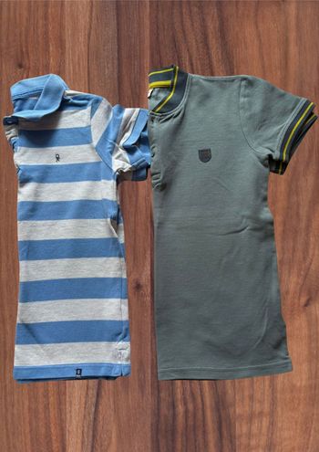 Lot de 2 polos garçon 10 ans