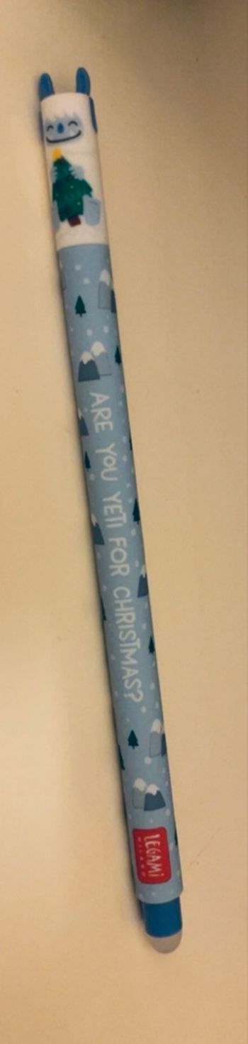 Stylo effaçable legami yéti neuf