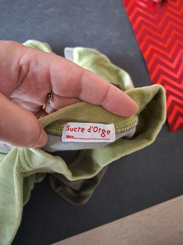 Pyjama sucre  d orge - photo numéro 3