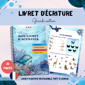 Cahier d’activités Grande Section – 26 pages | Apprendre en s’amusant (GS)