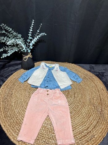 Ensemble bébé fille taille 6 mois TAO