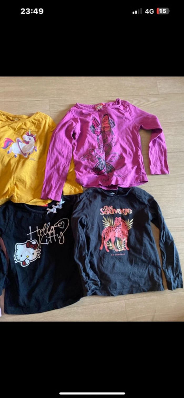 Lot t-shirt manche long - photo numéro 2