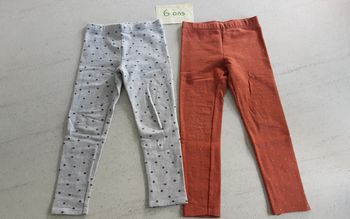 Lot 2 legging 6 ans