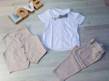 Ensemble cérémonie baptême mariage fête anniversaire 18mois