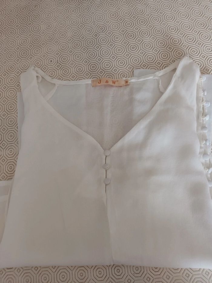 Chemise J & W blanche T M - photo numéro 2