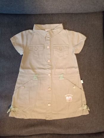 Tunique kaki tropical beach