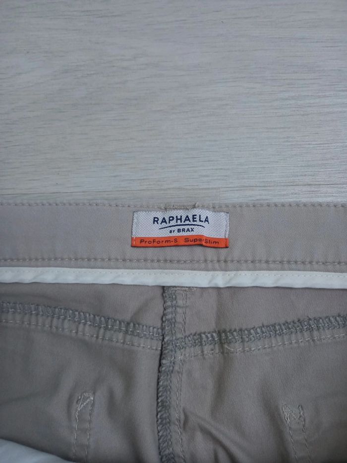 Pantalon 3/4 avec élastiques aux côtés de la taille - photo numéro 3