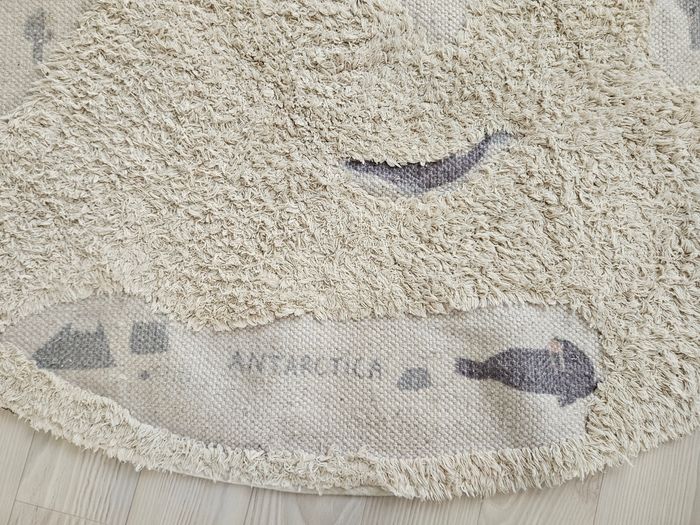 Tapis AFK living beige 140×140cm - photo numéro 9