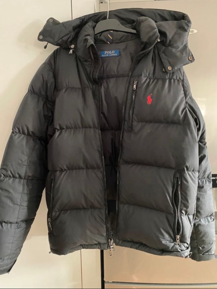 Doudoune noire marque Ralph Lauren