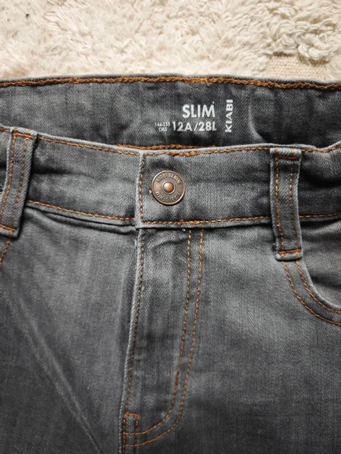 Jeans slim 12 ans - photo numéro 2