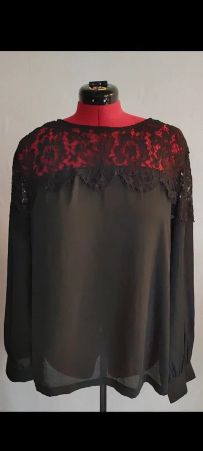 Blouse dentelle