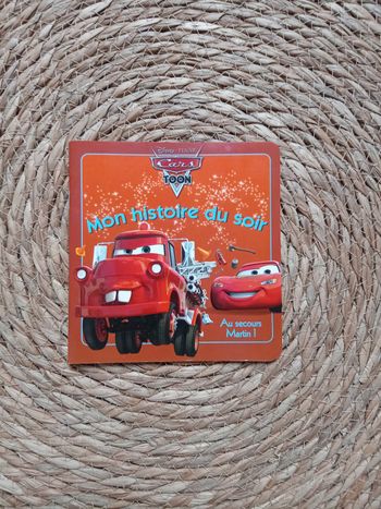 Livre Mon histoire du soir Cars toon Au secours Martin !