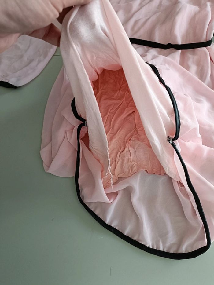 Robe rose taille 2 doublée - photo numéro 4