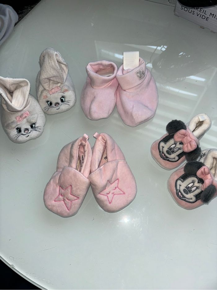 Lot chaussons bébé - photo numéro 2