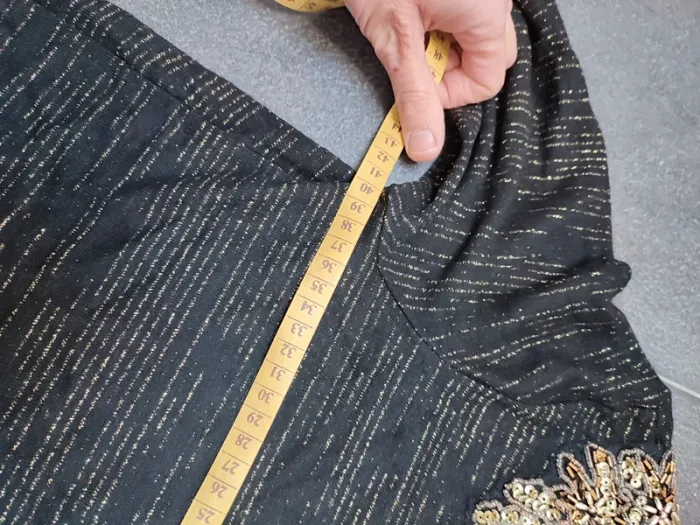 Pull maille fine doré S - photo numéro 13