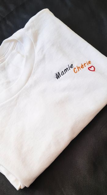 T-shirt broder personnalisé