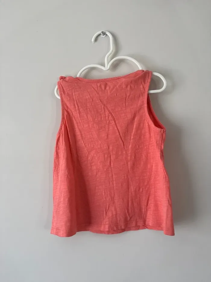 👚 Débardeur - fille 6 ans - très bon état - marque la halle100% coton - photo numéro 7