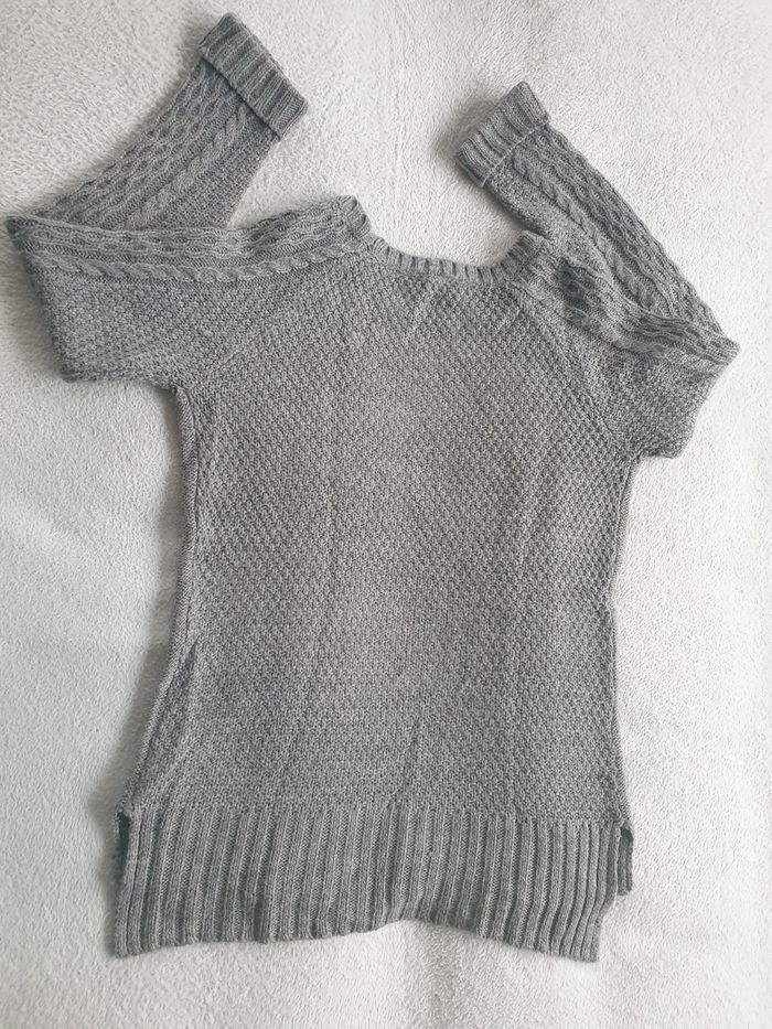 Pull femme Gris L Laine - photo numéro 6