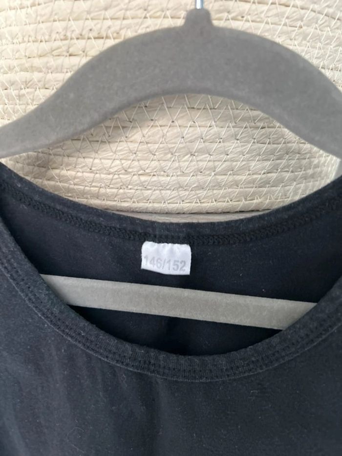 Débardeur noir 12 ans - photo numéro 2