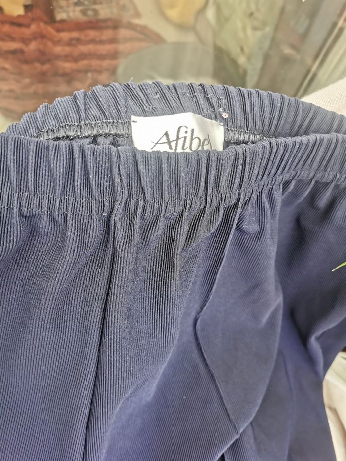 Beau pantalon Afibel taille élastique t 54/56 - photo numéro 5