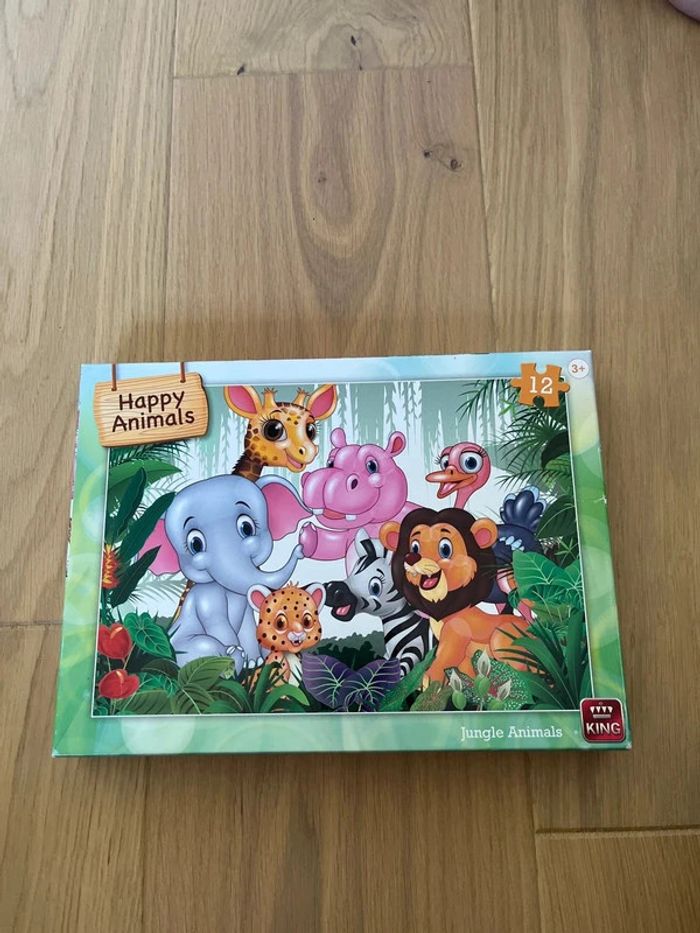Puzzle animaux de la savane