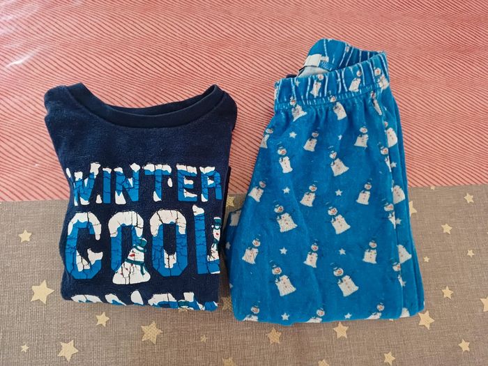 Pyjama velours 3ans LH