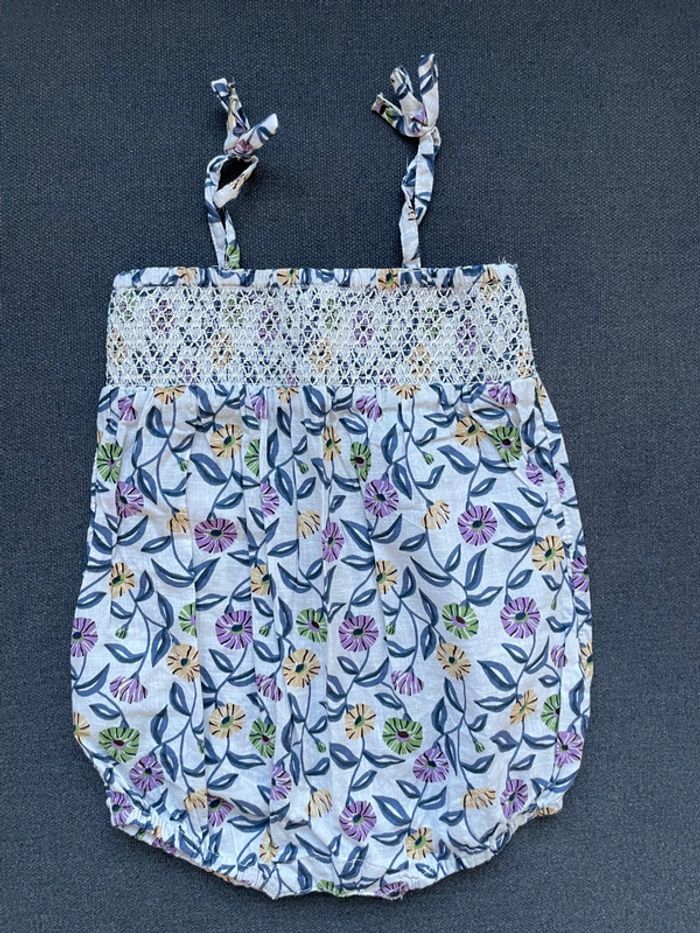 Barboteuse fines bretelles