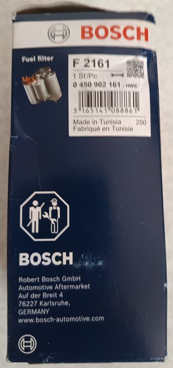 Filtre Carburant Bosch Neuf 0450902161/F2161 Citroën Fiat Gmc Lancia Mercedes